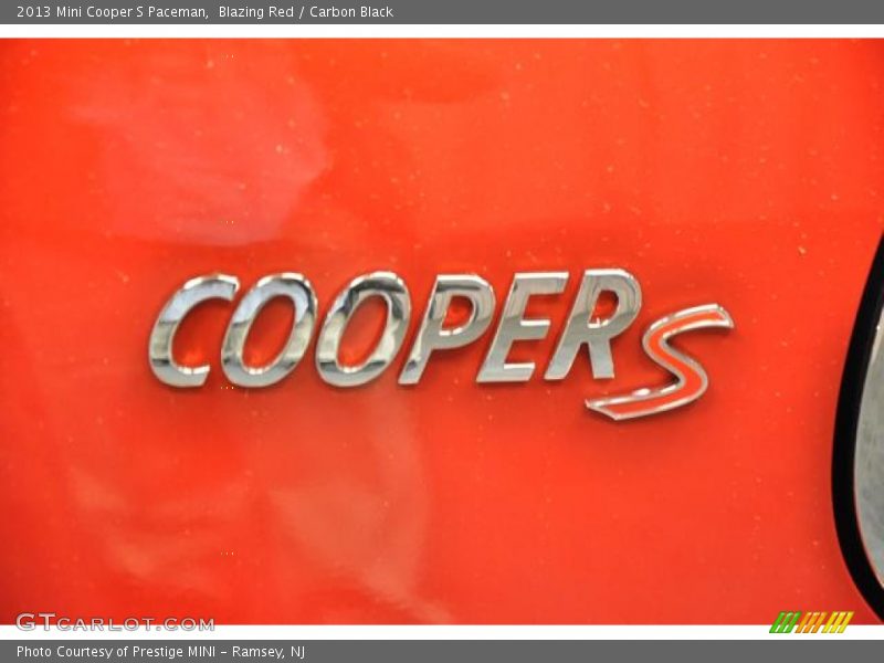 Blazing Red / Carbon Black 2013 Mini Cooper S Paceman