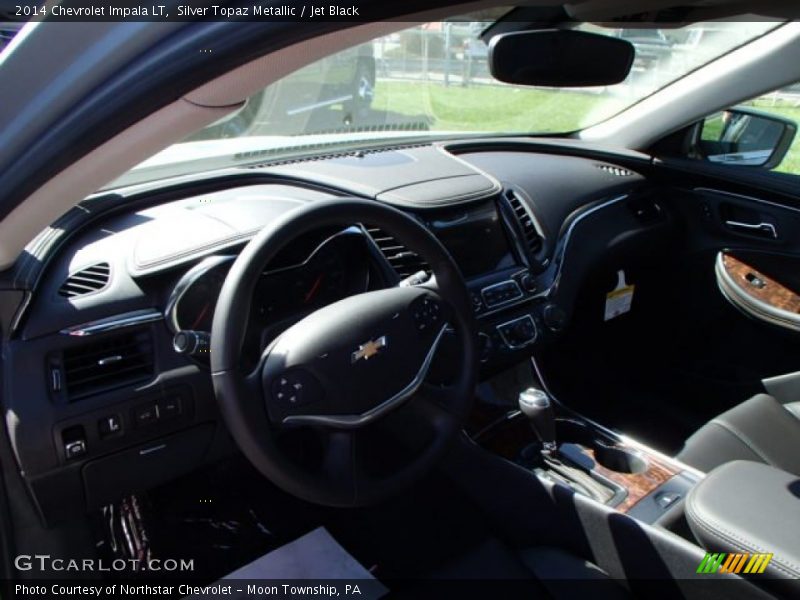 Silver Topaz Metallic / Jet Black 2014 Chevrolet Impala LT