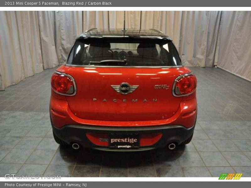 Blazing Red / Carbon Black 2013 Mini Cooper S Paceman