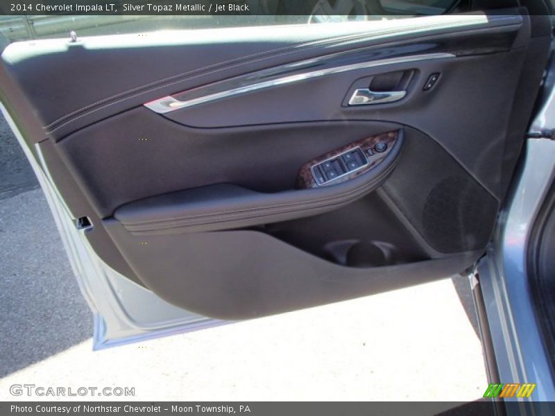 Silver Topaz Metallic / Jet Black 2014 Chevrolet Impala LT