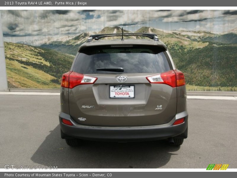 Pyrite Mica / Beige 2013 Toyota RAV4 LE AWD