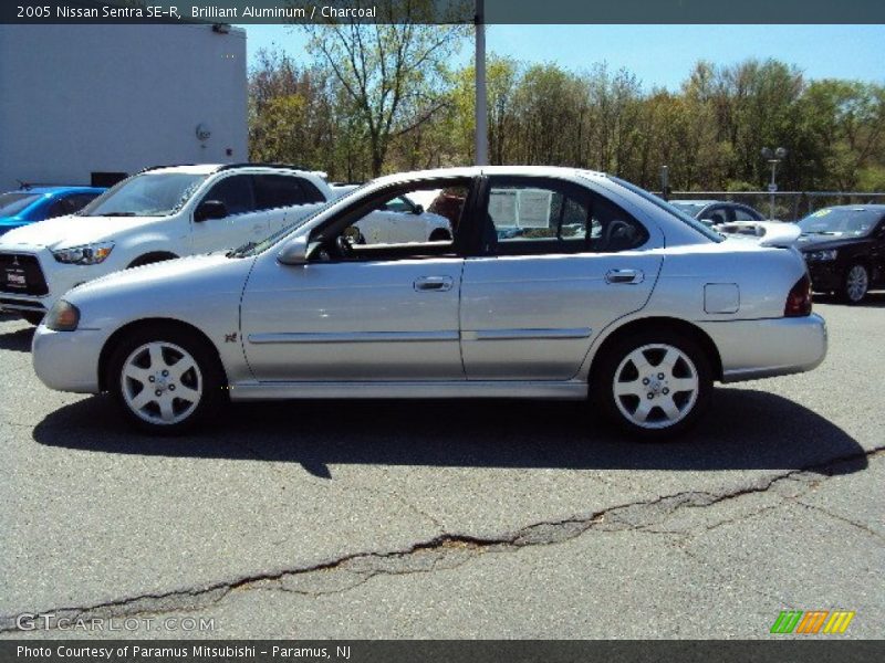 Brilliant Aluminum / Charcoal 2005 Nissan Sentra SE-R