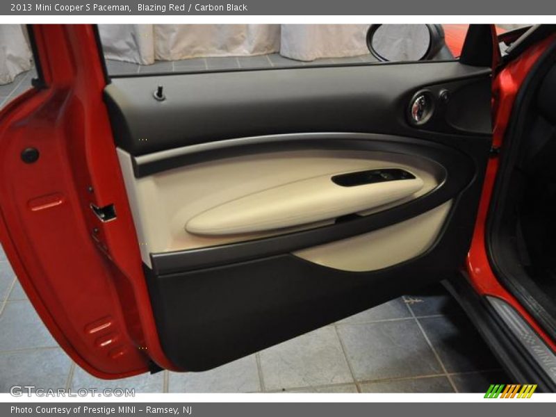Blazing Red / Carbon Black 2013 Mini Cooper S Paceman