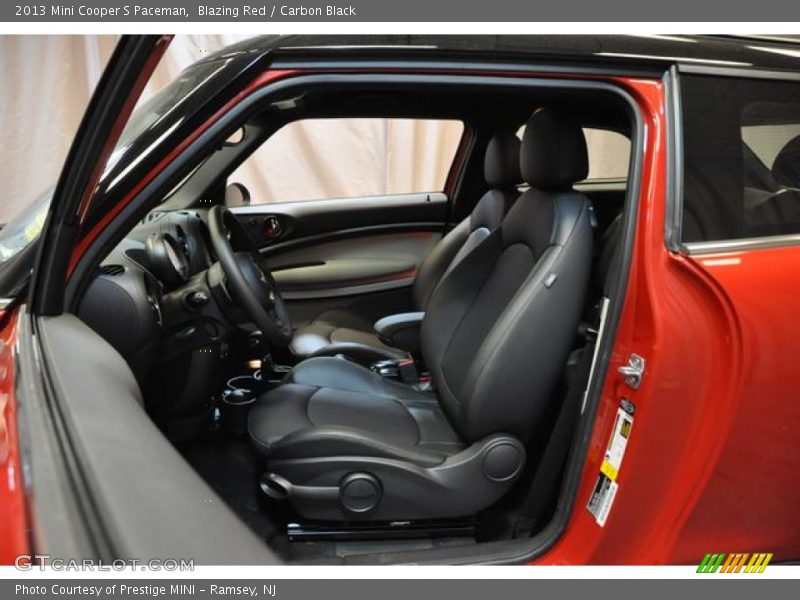 Blazing Red / Carbon Black 2013 Mini Cooper S Paceman