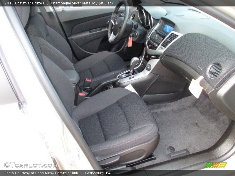Champagne Silver Metallic / Jet Black 2013 Chevrolet Cruze LT