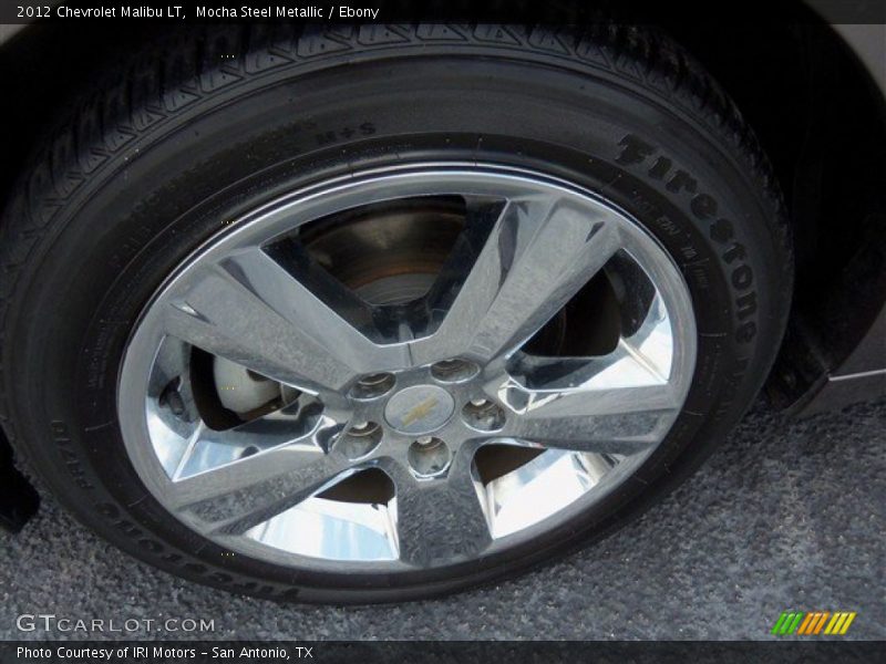 Mocha Steel Metallic / Ebony 2012 Chevrolet Malibu LT