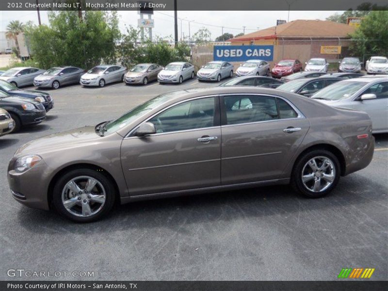 Mocha Steel Metallic / Ebony 2012 Chevrolet Malibu LT