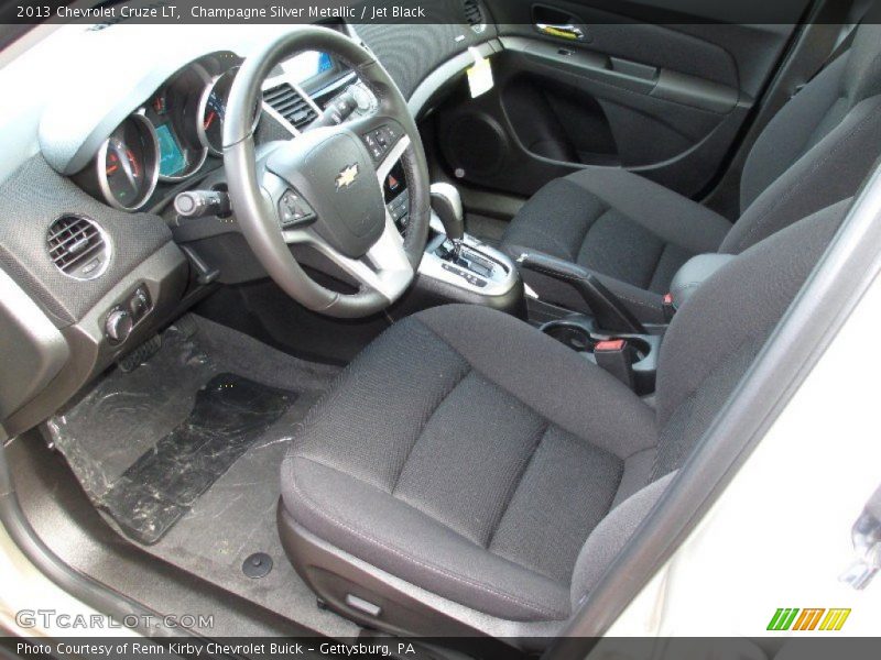 Champagne Silver Metallic / Jet Black 2013 Chevrolet Cruze LT