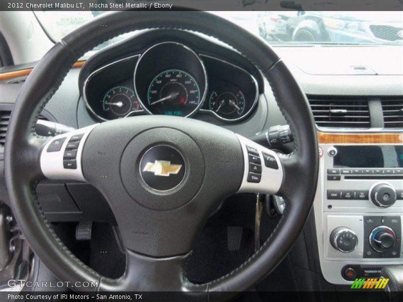 Mocha Steel Metallic / Ebony 2012 Chevrolet Malibu LT