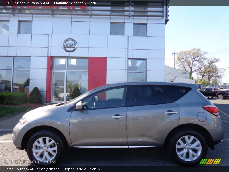 Platinum Graphite / Black 2012 Nissan Murano S AWD