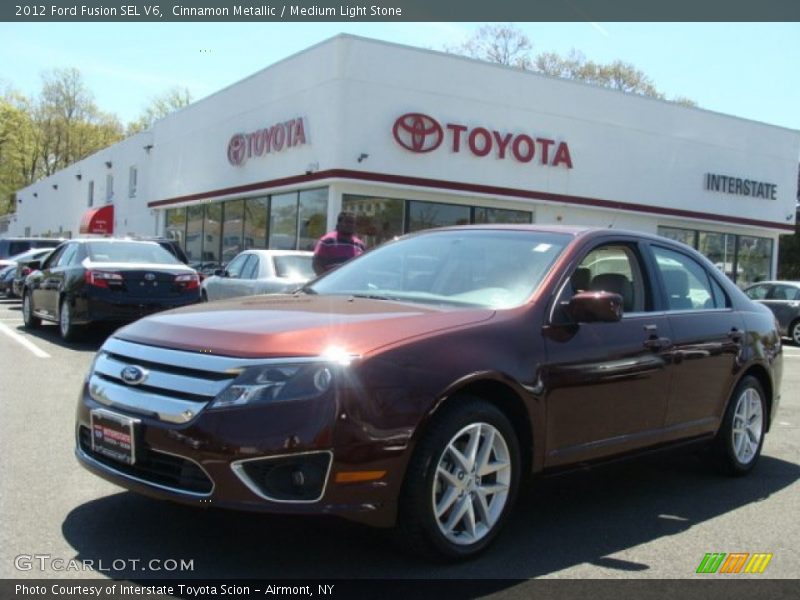 Cinnamon Metallic / Medium Light Stone 2012 Ford Fusion SEL V6