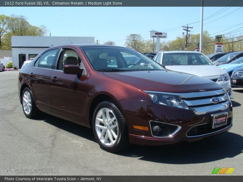Cinnamon Metallic / Medium Light Stone 2012 Ford Fusion SEL V6