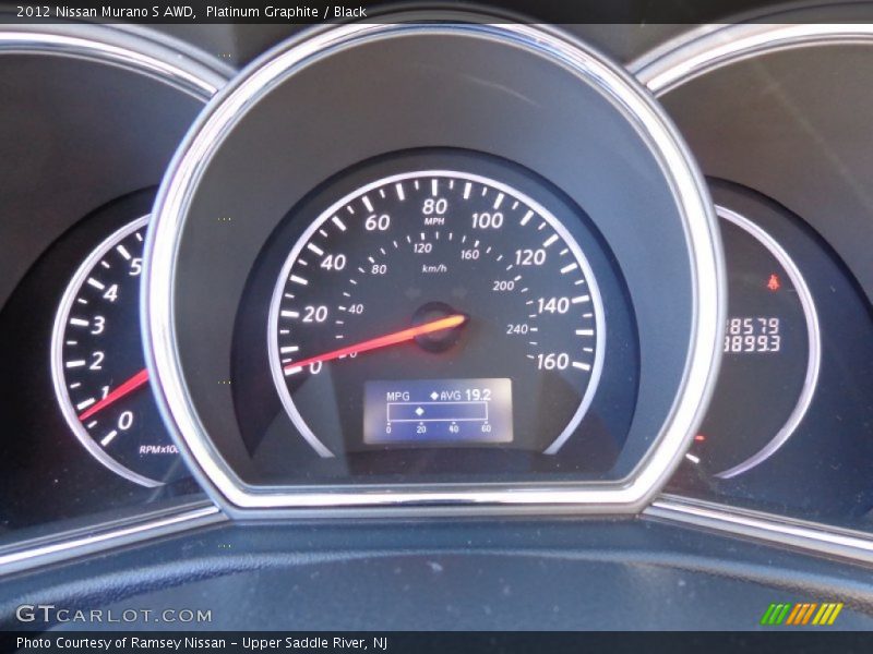 Platinum Graphite / Black 2012 Nissan Murano S AWD