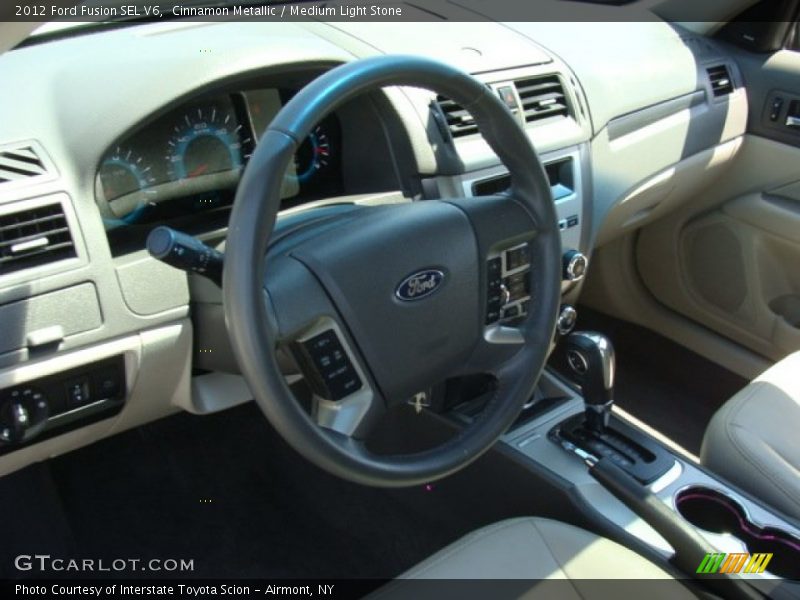 Cinnamon Metallic / Medium Light Stone 2012 Ford Fusion SEL V6