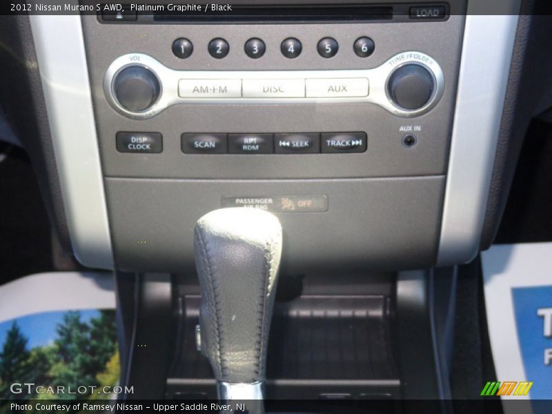 Platinum Graphite / Black 2012 Nissan Murano S AWD