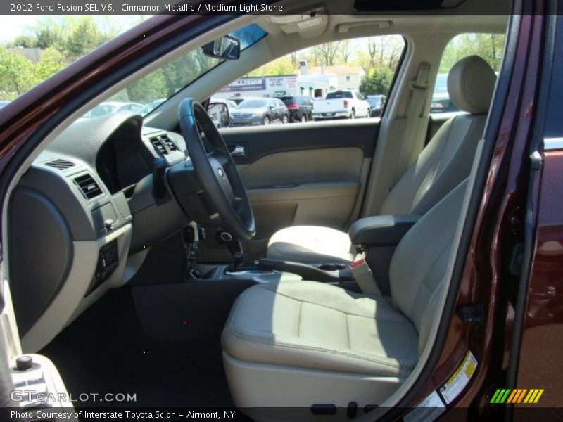 Cinnamon Metallic / Medium Light Stone 2012 Ford Fusion SEL V6