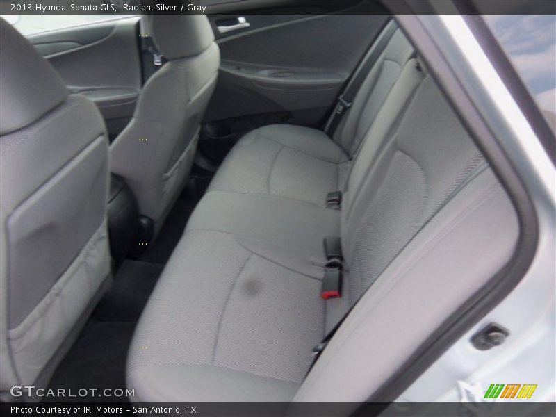 Radiant Silver / Gray 2013 Hyundai Sonata GLS