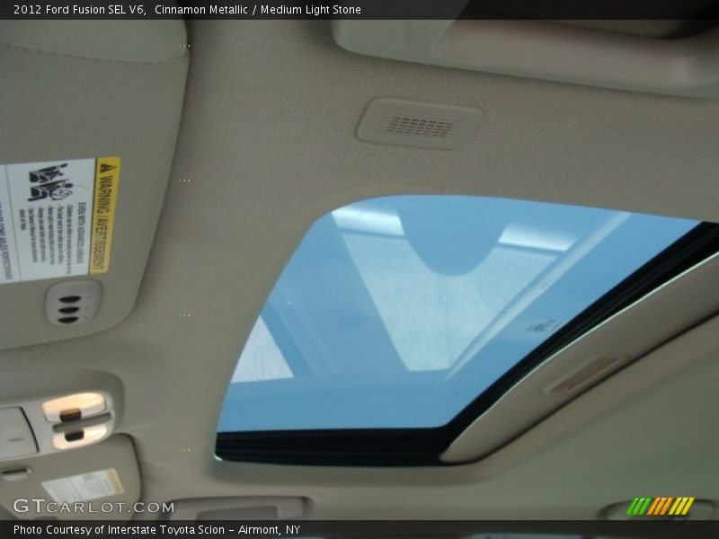 Cinnamon Metallic / Medium Light Stone 2012 Ford Fusion SEL V6