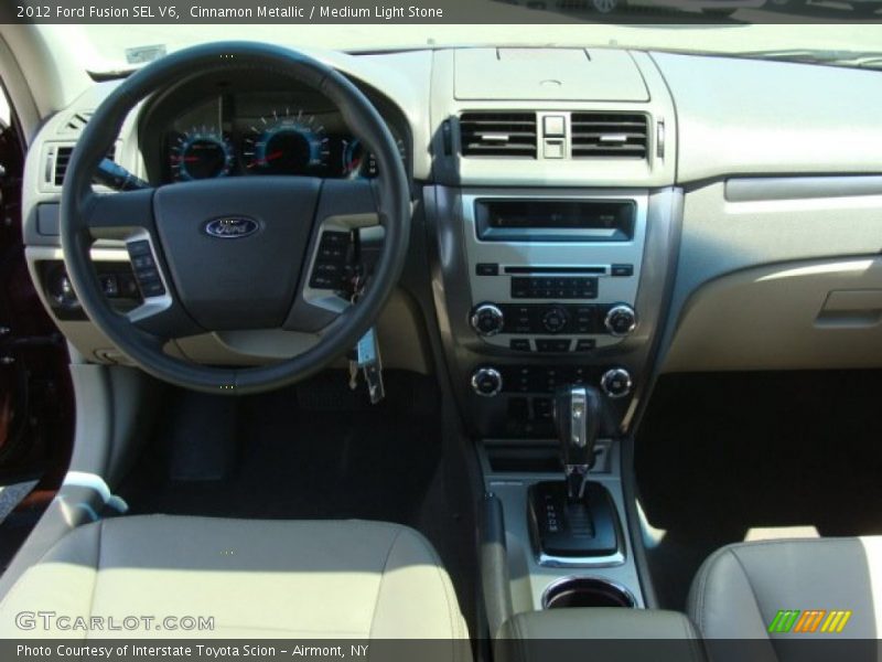 Cinnamon Metallic / Medium Light Stone 2012 Ford Fusion SEL V6