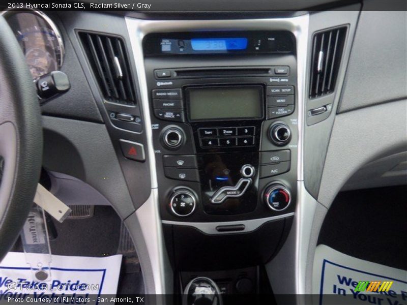 Radiant Silver / Gray 2013 Hyundai Sonata GLS