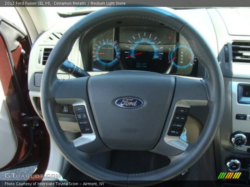 Cinnamon Metallic / Medium Light Stone 2012 Ford Fusion SEL V6