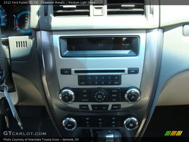 Cinnamon Metallic / Medium Light Stone 2012 Ford Fusion SEL V6