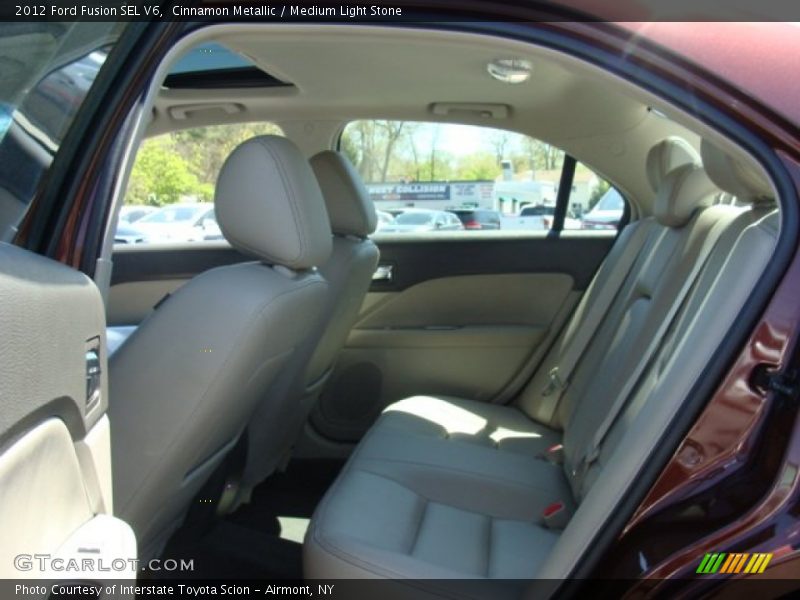 Cinnamon Metallic / Medium Light Stone 2012 Ford Fusion SEL V6