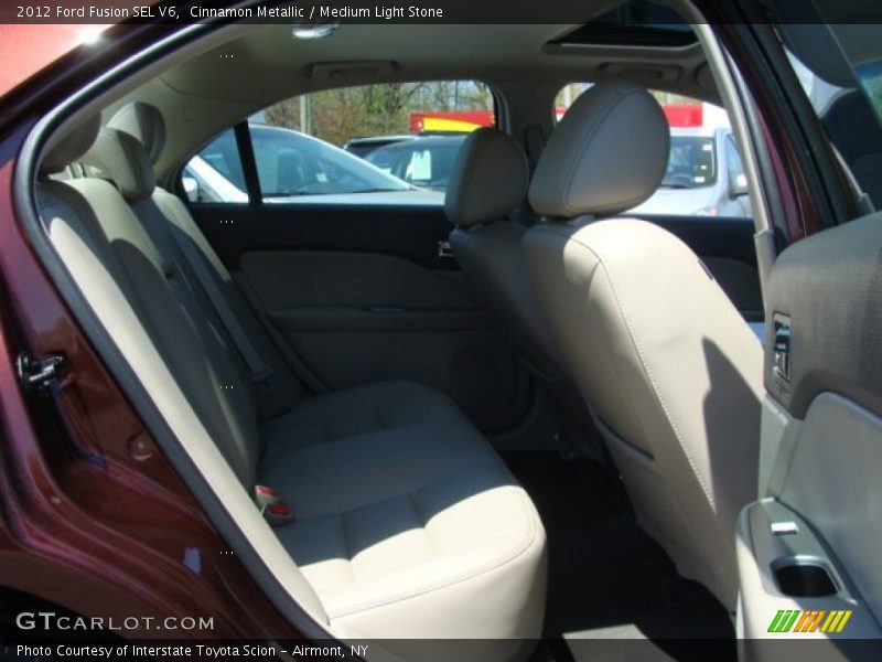 Cinnamon Metallic / Medium Light Stone 2012 Ford Fusion SEL V6