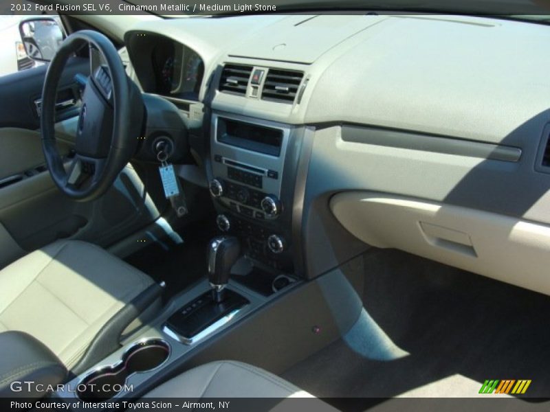 Cinnamon Metallic / Medium Light Stone 2012 Ford Fusion SEL V6
