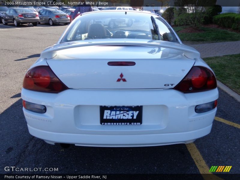 Northstar White / Beige 2000 Mitsubishi Eclipse GT Coupe