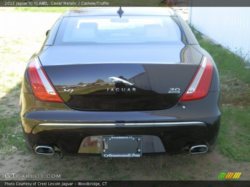 Caviar Metallic / Cashew/Truffle 2013 Jaguar XJ XJ AWD