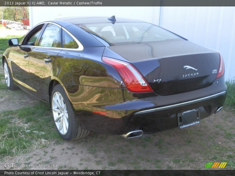 Caviar Metallic / Cashew/Truffle 2013 Jaguar XJ XJ AWD