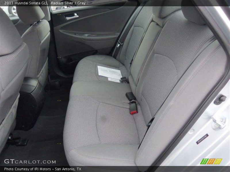 Radiant Silver / Gray 2013 Hyundai Sonata GLS