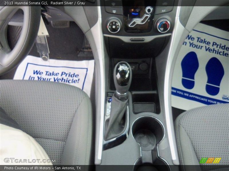 Radiant Silver / Gray 2013 Hyundai Sonata GLS