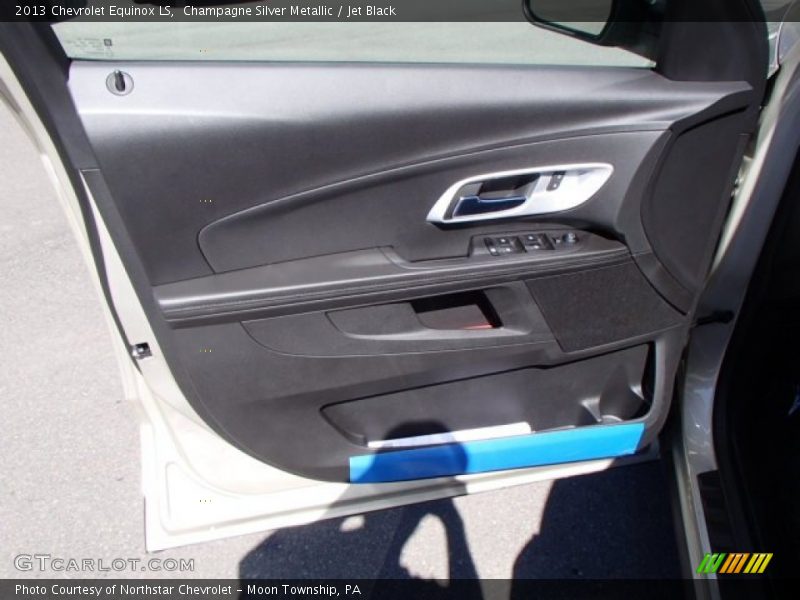 Champagne Silver Metallic / Jet Black 2013 Chevrolet Equinox LS