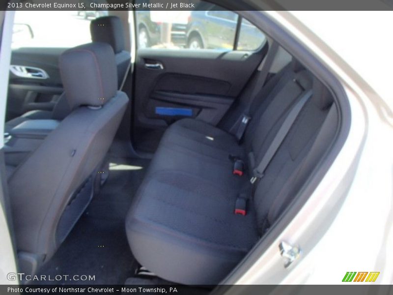 Champagne Silver Metallic / Jet Black 2013 Chevrolet Equinox LS