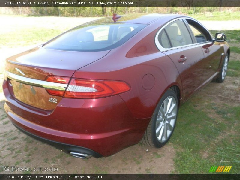 2013 XF 3.0 AWD Carnelian Red Metallic