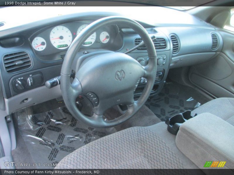 Stone White / Gray 1998 Dodge Intrepid