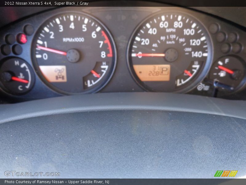 Super Black / Gray 2012 Nissan Xterra S 4x4