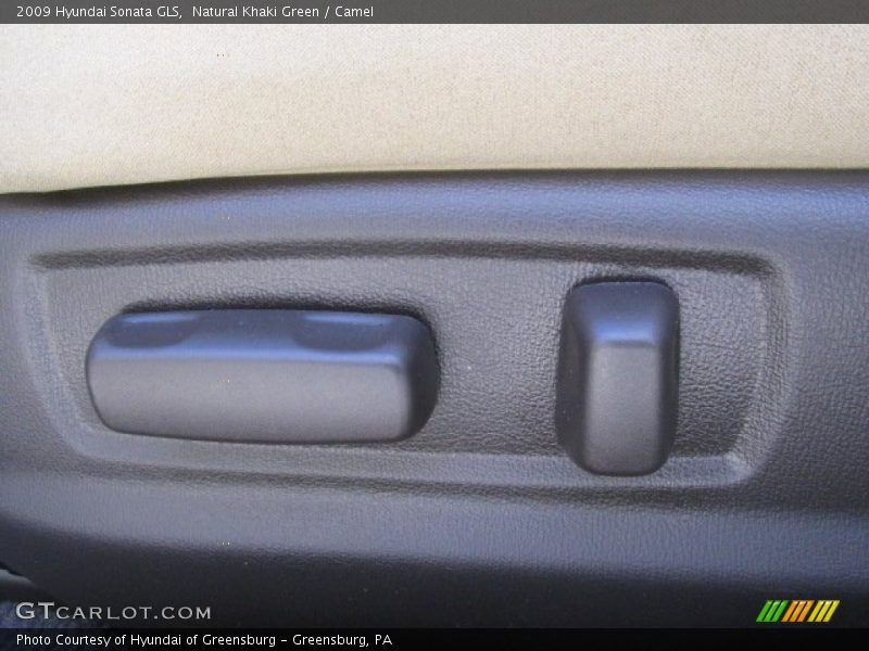 Natural Khaki Green / Camel 2009 Hyundai Sonata GLS