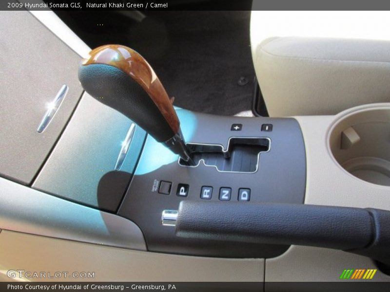 Natural Khaki Green / Camel 2009 Hyundai Sonata GLS