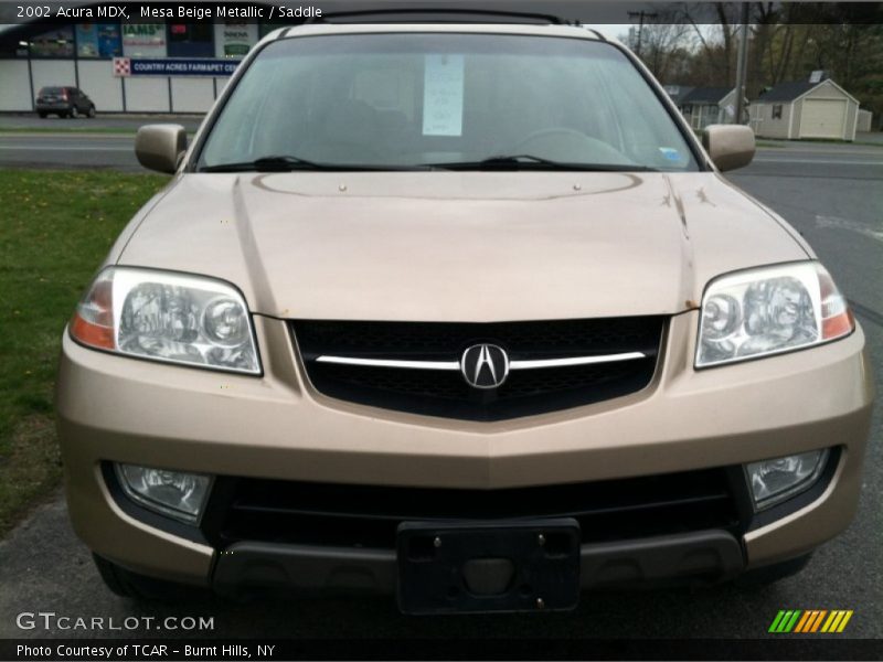 Mesa Beige Metallic / Saddle 2002 Acura MDX