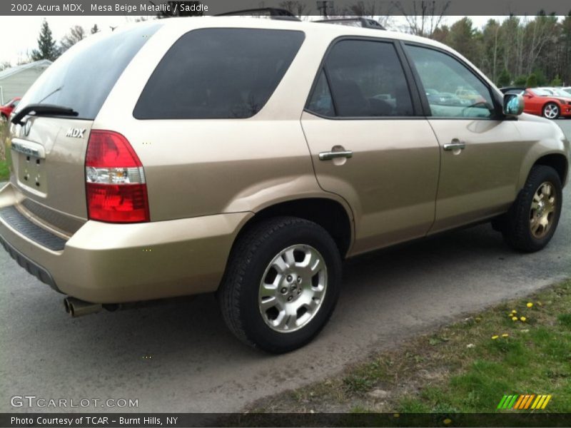 Mesa Beige Metallic / Saddle 2002 Acura MDX