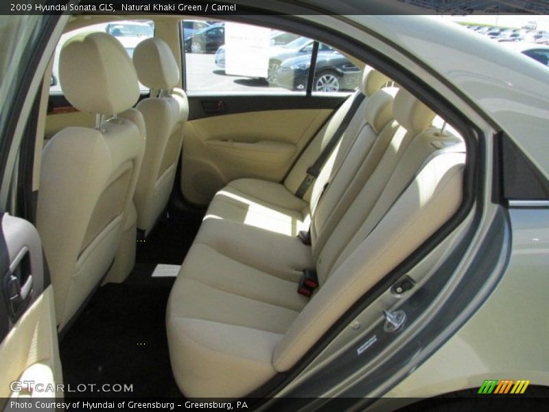 Natural Khaki Green / Camel 2009 Hyundai Sonata GLS