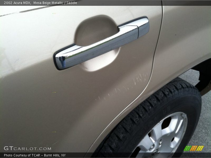 Mesa Beige Metallic / Saddle 2002 Acura MDX