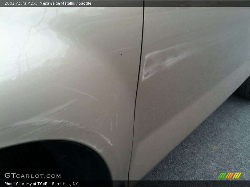 Mesa Beige Metallic / Saddle 2002 Acura MDX