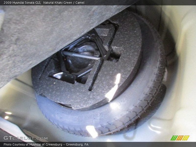 Natural Khaki Green / Camel 2009 Hyundai Sonata GLS