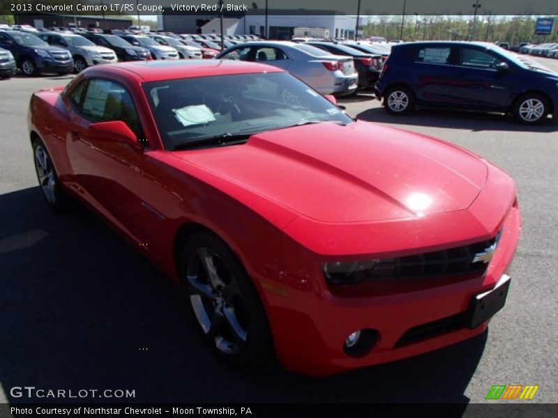 Victory Red / Black 2013 Chevrolet Camaro LT/RS Coupe
