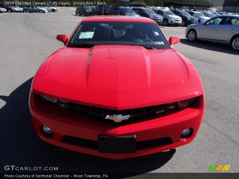 Victory Red / Black 2013 Chevrolet Camaro LT/RS Coupe