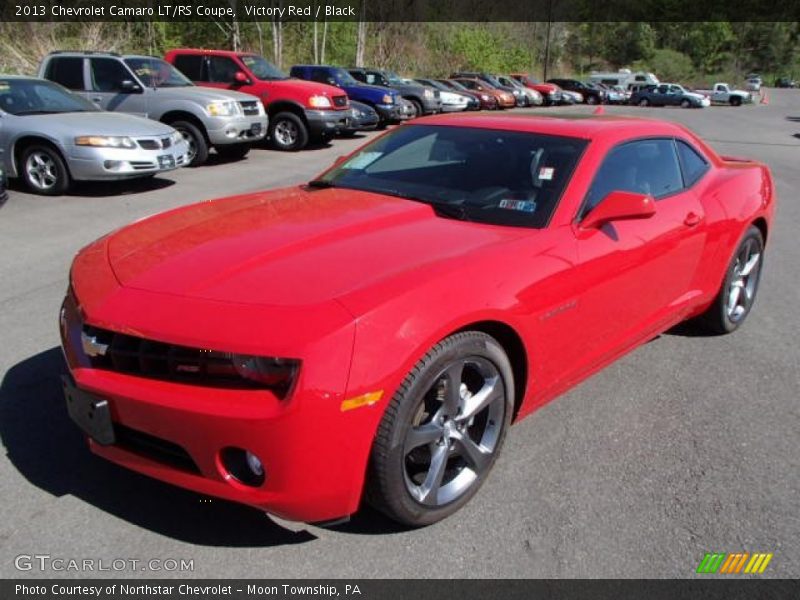 Victory Red / Black 2013 Chevrolet Camaro LT/RS Coupe